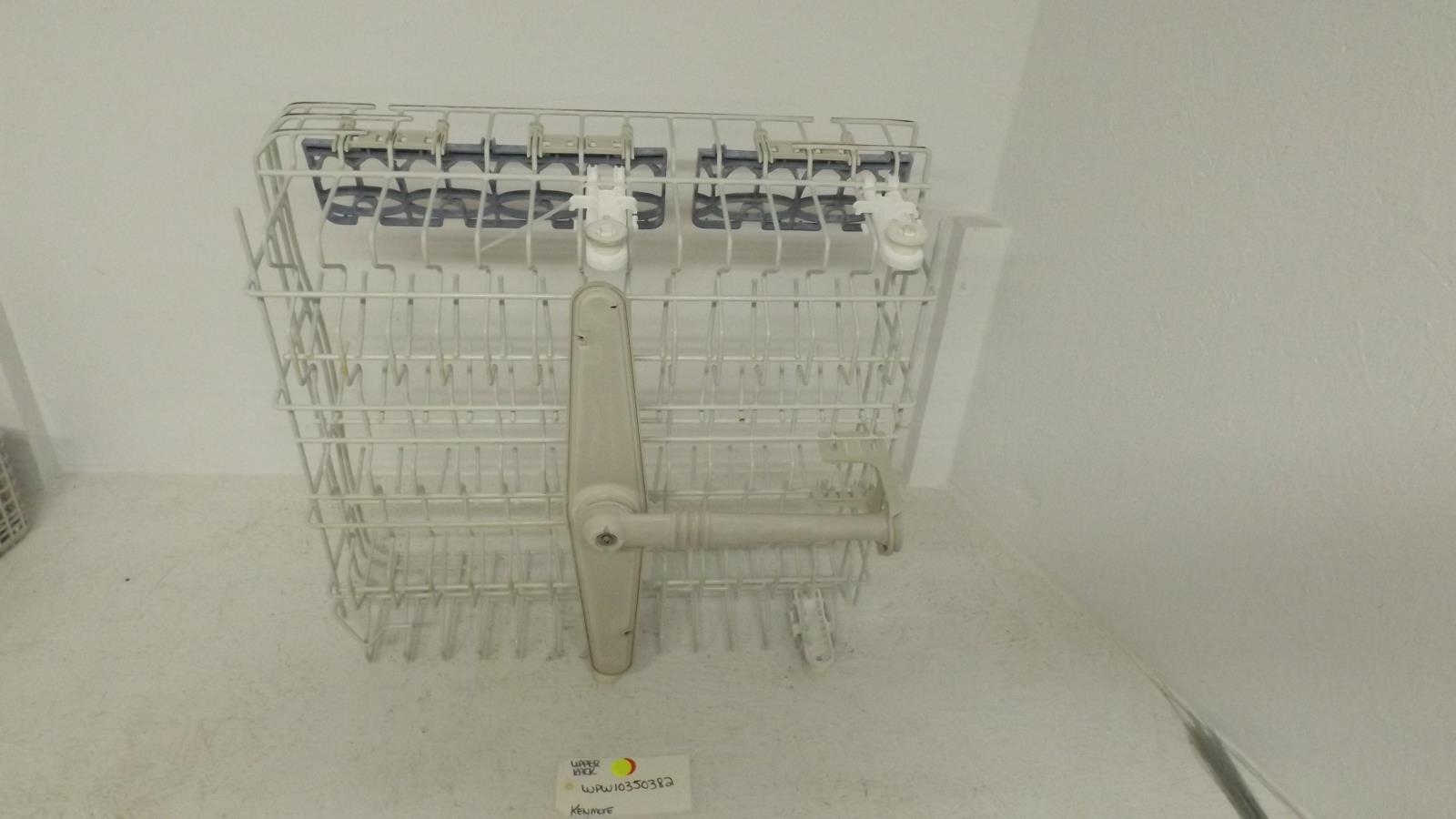 KENMORE DISHWASHER WPW10350382 UPPER RACK (USED) KENMORE DISHWASHER WPW10350382 UPPER RACK (USED)